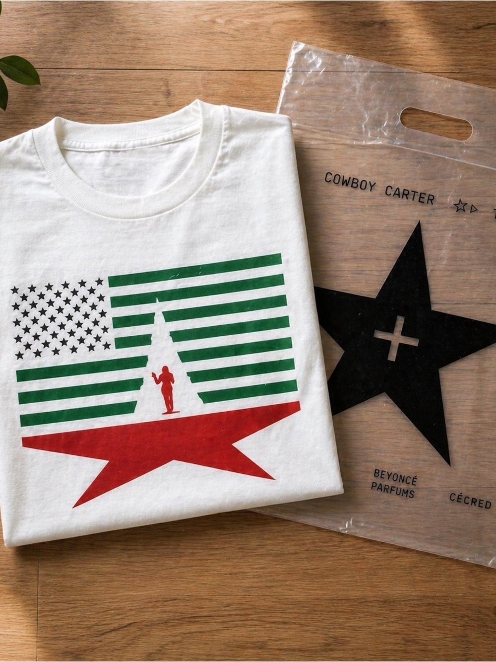 Beyoncé Cowboy Carter Juneteenth Tee L Limited Drop 2025 Tour Merch Unisex - Picture 2 of 5